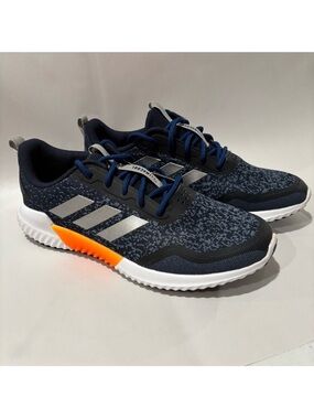 Adidas Edge Runner Legend Ink/Silver Metallic-Solar Orange EE9049 Men's size 11